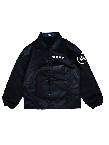 'Heartbreak' Coach Jacket in black