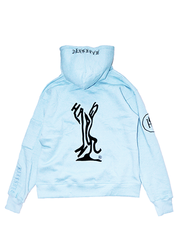 ‘Time Chamber’ Pullover in Sky Blue
